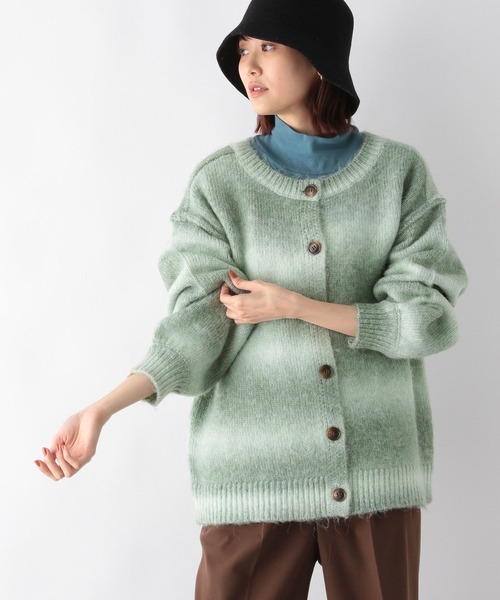 GLOBAL WORK(グローバルワーク)の「グラデーションプルオーバーカーディガン/174593(ニット/セーター・レディース・ライトグリーン/ライトイエロー/ライトピンク・MEDIUM/LARGE)」の8枚目の写真