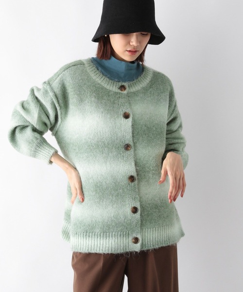 GLOBAL WORK(グローバルワーク)の「グラデーションプルオーバーカーディガン/174593(ニット/セーター・レディース・ライトグリーン/ライトイエロー/ライトピンク・MEDIUM/LARGE)」の9枚目の写真