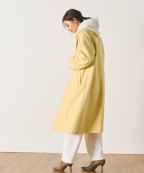 Droite lautreamont(ドロワットロートレアモン)の「ニットバラクラバ《手洗い可能》(ニットキャップ/ビーニー・レディース・グレー/オフホワイト/ブラック・FREE)」の17枚目の写真