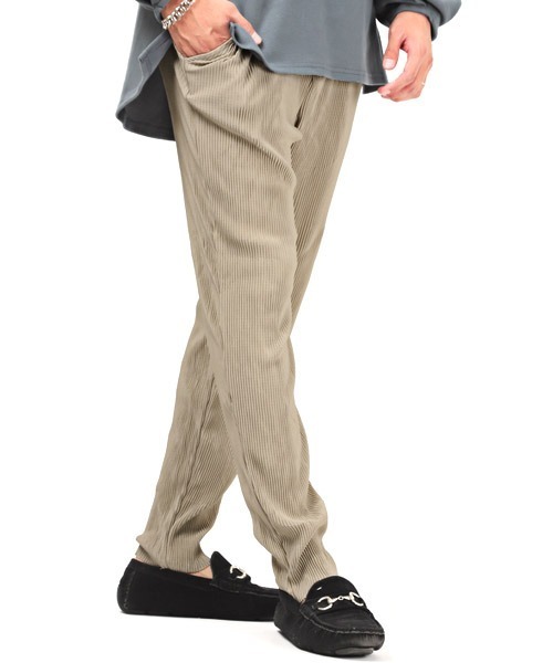 ☆開店セール☆着用1日 美品 ベルルッティ レザーロゴ スラックスイージーパンツ ベルウィッチ パンツ メンズ イージーパンツ 1プリーツ