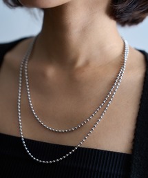 SETUP7 | 【SETUP7】再入荷・3mmボールチェーンロングネックレス TTS3043 INF(ネックレス)