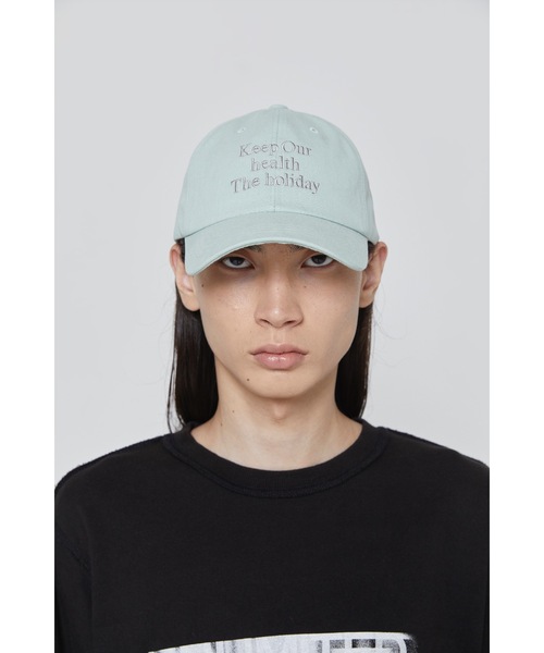 ●MILLO ARCHIVE● Holiday Signature Ball Cap White Black ML0 millo 】ホリデーシグネチャーボールキャップ / Holiday