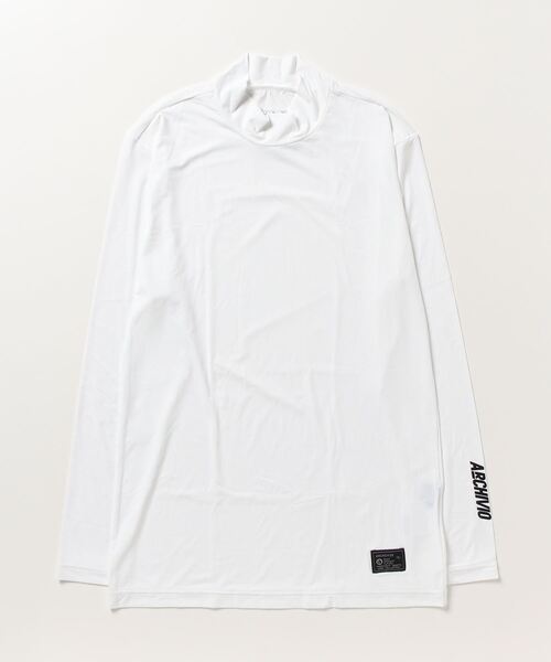 archivio(アルチビオ)の「<MENS>アルチビオゴルフウェア ハイネックプルオーバー 2023年春夏(Tシャツ/カットソー・メンズ・ブラック/ホワイト・M/L/LL)」の6枚目の写真