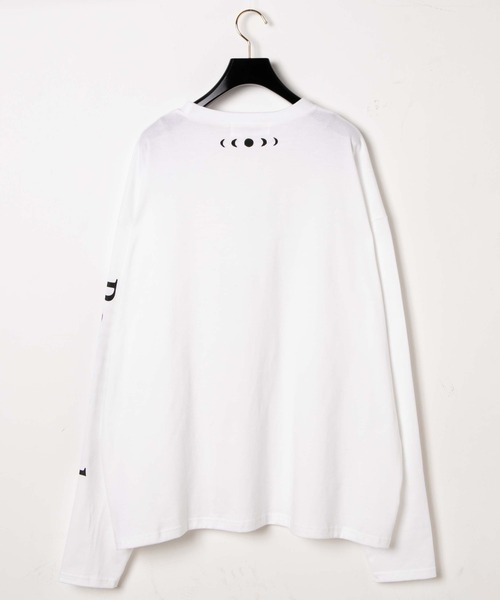 Romansual（ロマンシュアル）の「Romasual/スリーブロゴTシャツ（Tシャツ/カットソー・レディース・ブラック/ホワイト・FREE）」の9枚目の写真