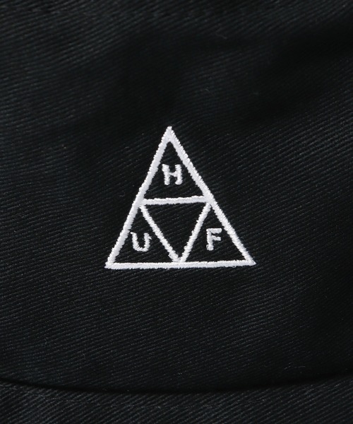 HUF（ハフ）の「HUF/ハフ ESSENTIALS TT BUCKET バケットハット（ハット・メンズ・ブラック/ホワイト・S/M/L/XL）」の8枚目の写真