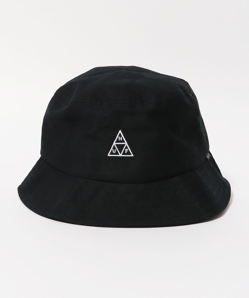 HUF（ハフ）の「HUF/ハフ ESSENTIALS TT BUCKET バケットハット（ハット・メンズ・ブラック/ホワイト・S/M/L/XL）」の13枚目の写真