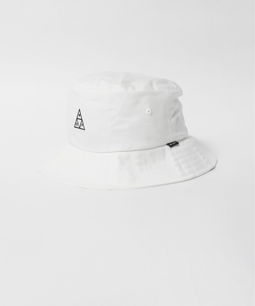 HUF（ハフ）の「HUF/ハフ ESSENTIALS TT BUCKET バケットハット（ハット・メンズ・ブラック/ホワイト・S/M/L/XL）」の20枚目の写真