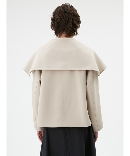 MIESROHE（ミースロエ）の「ビックカラーショートトレンチコート