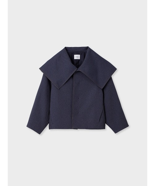 MIESROHE（ミースロエ）の「ビックカラーショートトレンチコート