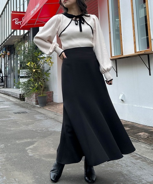 INGNI（イング）の「BACKレースUPマーメイドスカート（スカート・レディース・ブラック/ピンク/その他3/ライトベージュ/ホワイト系6/ミント/ボルドー/ブラウン・FREE）」の15枚目の写真