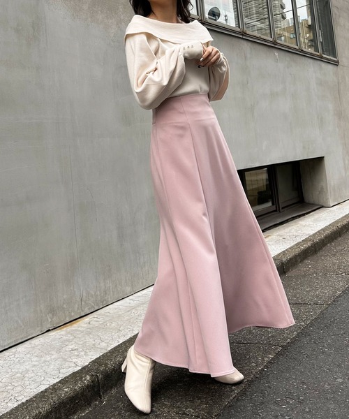 INGNI（イング）の「BACKレースUPマーメイドスカート（スカート・レディース・ブラック/ピンク/その他3/ライトベージュ/ホワイト系6/ミント/ボルドー/ブラウン・FREE）」の20枚目の写真