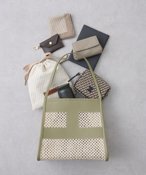 IACUCCI（イアクッチ）の「リーバ RETE PAGLIA（かごバッグ