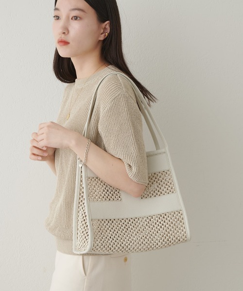 IACUCCI（イアクッチ）の「リーバ RETE PAGLIA（かごバッグ