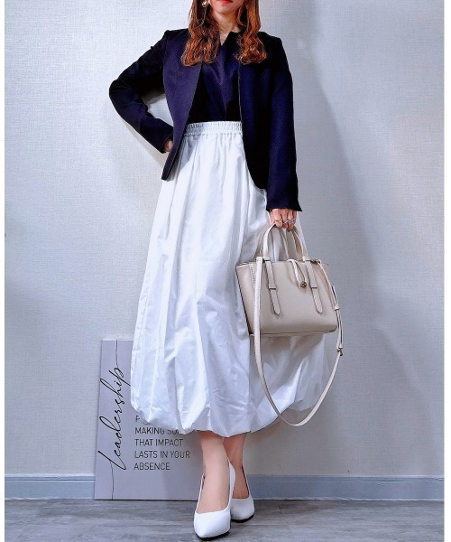 7days Life Styling(セブンデイズライフスタイリング)の「【洗濯機で洗える】<3点セット>ワイドパンツスーツセットアップ ドビー素材(スーツセット・レディース・ブラック/グレイッシュベージュ/ネイビー・LL/8L/L/6L/4L/3L/S/5L/M/PSS/PS/PM/PL/TM/TL/TLL/T3L/T4L/T5L)」の17枚目の写真