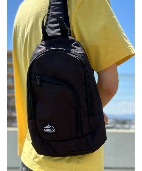 CAMP7（キャンプセブン）の「【CAMP7】スリングバッグ（ボディバッグ/ウエストポーチ・メンズ・ブラック・ONE SIZE）」の10枚目の写真