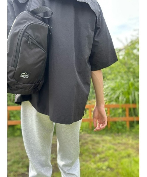 CAMP7（キャンプセブン）の「【CAMP7】スリングバッグ（ボディバッグ/ウエストポーチ・メンズ・ブラック・ONE SIZE）」の19枚目の写真