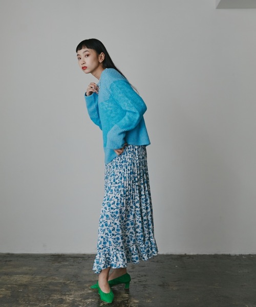 ROSE BUD（ローズバッド）の「シアーニットプルオーバー（ニット
