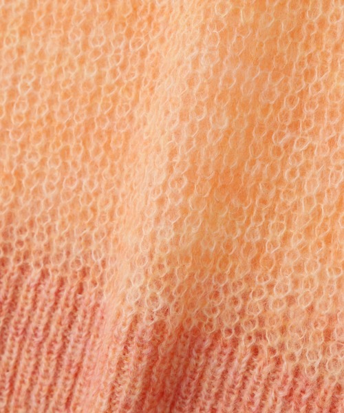 ROSE BUD（ローズバッド）の「シアーニットプルオーバー（ニット/セーター・レディース・オレンジ/ブルー・FREE）」の22枚目の写真