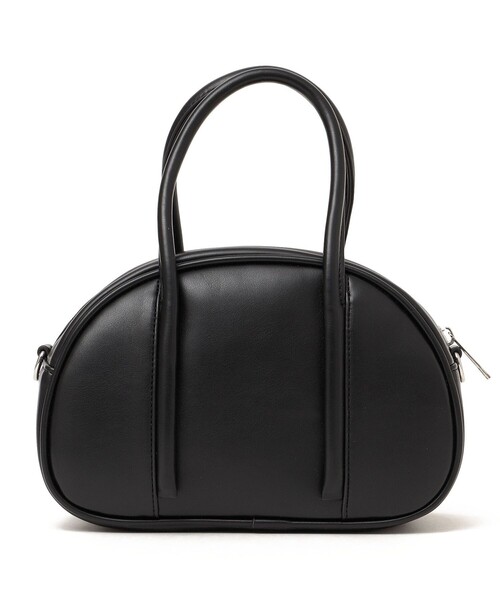 ROVERETO（ロベレート）の「ROVERETO: 2WAY ラウンド ショルダー バッグ（ショルダーバッグ・レディース・ライトグリーン/ブラック・ONE SIZE）」の5枚目の写真