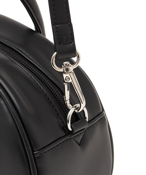 ROVERETO（ロベレート）の「ROVERETO: 2WAY ラウンド ショルダー バッグ（ショルダーバッグ・レディース・ライトグリーン/ブラック・ONE SIZE）」の11枚目の写真