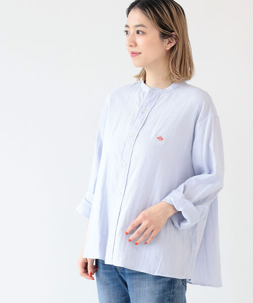 Ray BEAMS（レイビームス）の「DANTON / ノーカラー シャツ