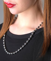 ankoROCK | an meets zakka ビッグボールチェーンネックレス -8/8mm-(ネックレス)