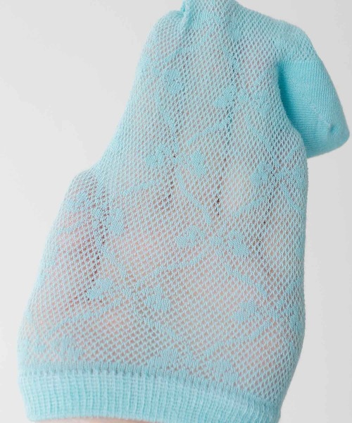 minsobi(ミンソビ)の「リボンレースソックス(ソックス/靴下・レディース・ホワイト/アイボリー/ブラック/グリーン・FREE)」の6枚目の写真