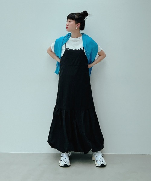 y/m（イム）の「タフタバルーンキャミワンピース（ワンピース）」 - WEAR