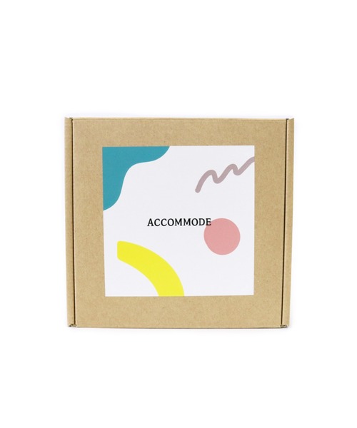 ACCOMMODE(アコモデ)の「ACCOMMODEオリジナル GIFT BOX S(ラッピングキット・レディース・イエロー・S)」の1枚目の写真