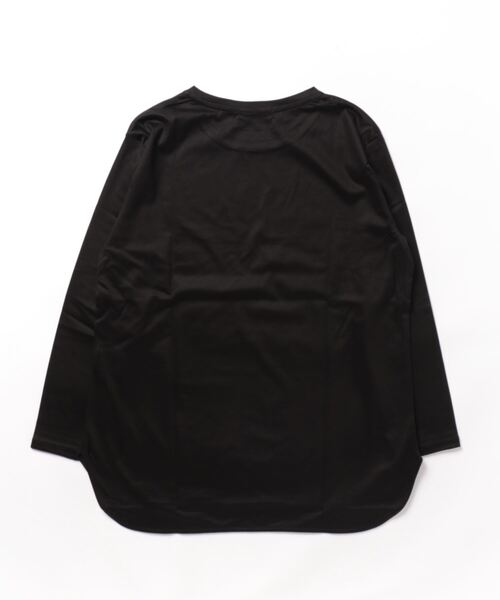 NEWYORKER(ニューヨーカー)の「ライトスムース ラウンドヘムカットソー(Tシャツ/カットソー・レディース・ブラック/ホワイト/ライトグレー・M/L)」の13枚目の写真