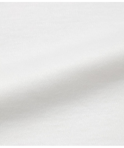 NEWYORKER(ニューヨーカー)の「ライトスムース ラウンドヘムカットソー(Tシャツ/カットソー・レディース・ブラック/ホワイト/ライトグレー・M/L)」の4枚目の写真