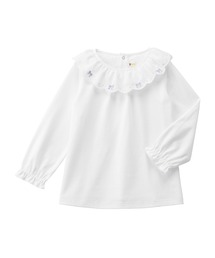 MIKI HOUSE | フリル襟の長袖シャツ(シャツ/ブラウス)