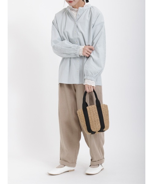 Samansa Mos2(サマンサ モスモス)の「ワンストラップシューズ(ドレスシューズ・レディース・ブラック/オフホワイト・MEDIUM/LARGE)」の4枚目の写真