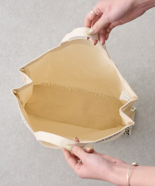 BEARDSLEY（ビアズリー）の「15ワードトートバッグ（トートバッグ・レディース・ブラック/ピンク・FREE）」の4枚目の写真