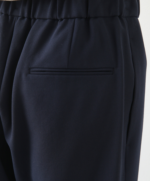 ATON（エイトン）の「【ATON / エイトン】 WOOL OXFORD TAPERED EASY PANTS（スラックス・メンズ・ブラック/ネイビー・4/6）」の3枚目の写真