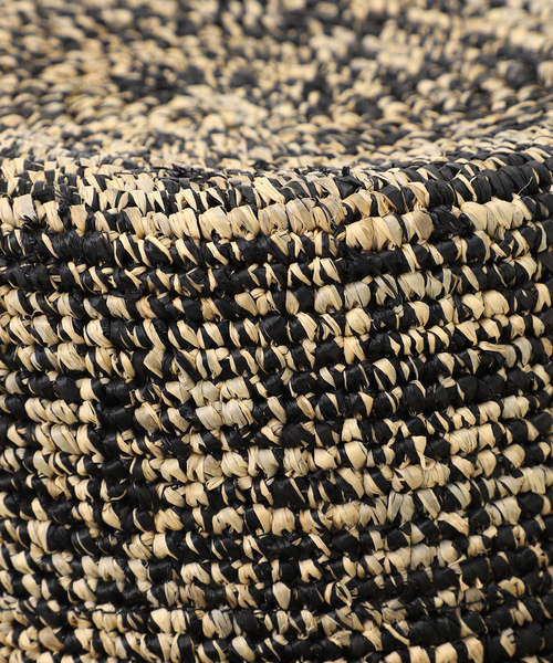 Le Voyage en Panier（ルヴォヤージュアンパニエ）の「【Le voyage en panie/ル ヴォヤージュ エン パニエ】ツバヒロハット（ハット・レディース・ブラック/アイボリー・FREE）」の20枚目の写真