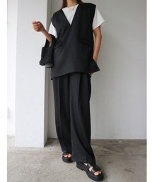 TRUNC | Linen Like Setup(セットアップ)