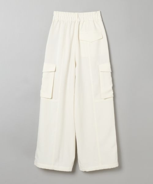 JEANASIS（ジーナシス）の「ハイウエストフラップポケットパンツ/187913（カーゴパンツ・レディース・オフホワイト/ブラック/レッド系その他/カーキ/ボルドー/ライム・SMALL/MEDIUM）」の21枚目の写真