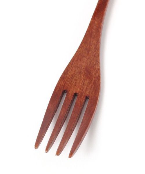studio CLIP（スタディオクリップ）の「【daily CLIP】天然木のフォーク（カトラリー・レディース・ナチュラル/ブラウン・FREE）」の3枚目の写真
