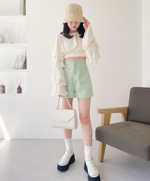 Heather(ヘザー)の「ツイストサマーバケハ 199327(ハット・レディース・グレー/アイボリー/ブラック・ONE SIZE)」の19枚目の写真