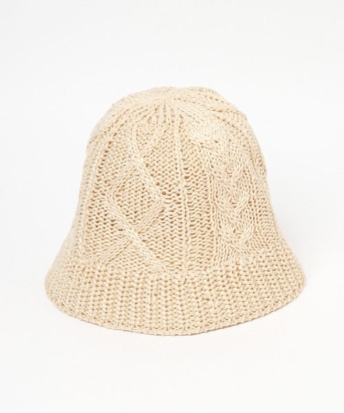 Heather(ヘザー)の「ツイストサマーバケハ 199327(ハット・レディース・グレー/アイボリー/ブラック・ONE SIZE)」の11枚目の写真