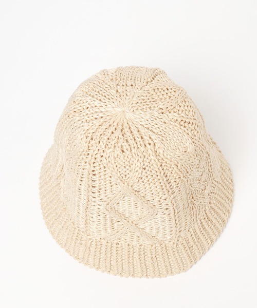 Heather(ヘザー)の「ツイストサマーバケハ 199327(ハット・レディース・グレー/アイボリー/ブラック・ONE SIZE)」の20枚目の写真