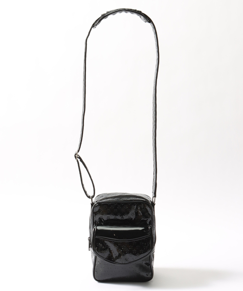 DAIRIKU エナメルショルダーバッグ セール】【DAIRIKU / ダイリク】Star Embossing Enamel Bag