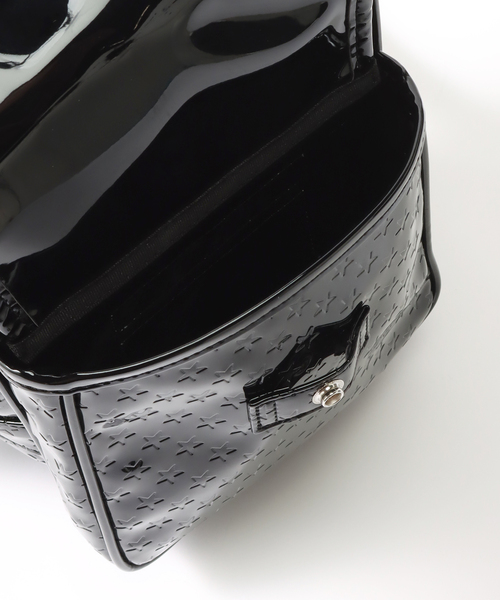 DAIRIKU エナメルショルダーバッグ セール】【DAIRIKU / ダイリク】Star Embossing Enamel Bag