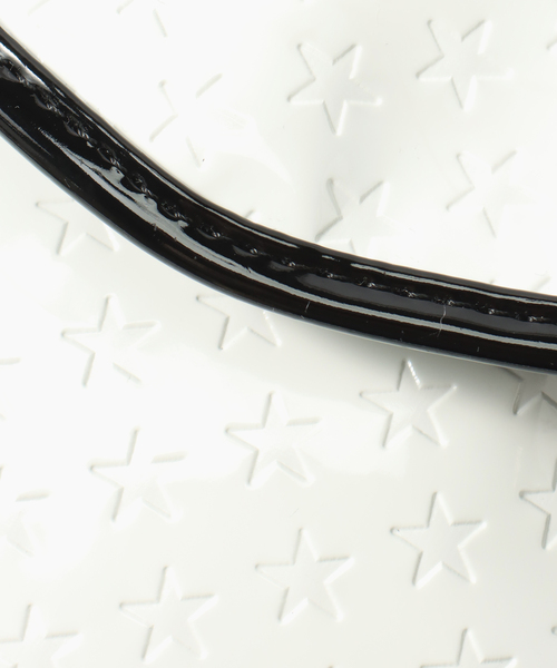 DAIRIKU(ダイリク)の「【DAIRIKU / ダイリク】Star Embossing Enamel Bag(ショルダーバッグ・メンズ・ブラック/ホワイト・FREE)」の16枚目の写真