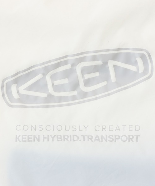 KEEN（キーン）の「KHT RECYCLE DRAWSTRING BAG IN PO / ケーエイチティー リサイクル ドローストリング バッグ イン ポーチ（ショルダーバッグ・メンズ・ホワイト・OS）」の7枚目の写真