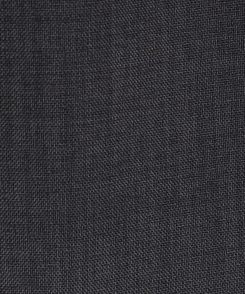 Cutie Blonde（キューティーブロンド）の「◆【セットアップ可】Tシャツに合わせるだけでこなれ感UP 麻調Vネックジレ（ベスト・レディース・ブラック/ナチュラル・00）」の15枚目の写真