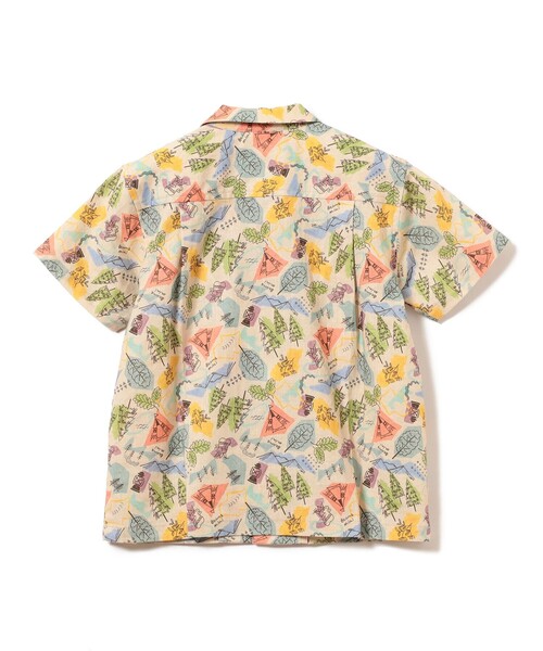 BEAMS mini(ビームスミニ)の「BEAMS mini / キャンプ プリント シャツ 23SS(90~150cm)(シャツ/ブラウス・キッズ・イエロー/ナチュラル・90cm/100cm/120cm/130cm/140cm/150cm/110cm)」の19枚目の写真