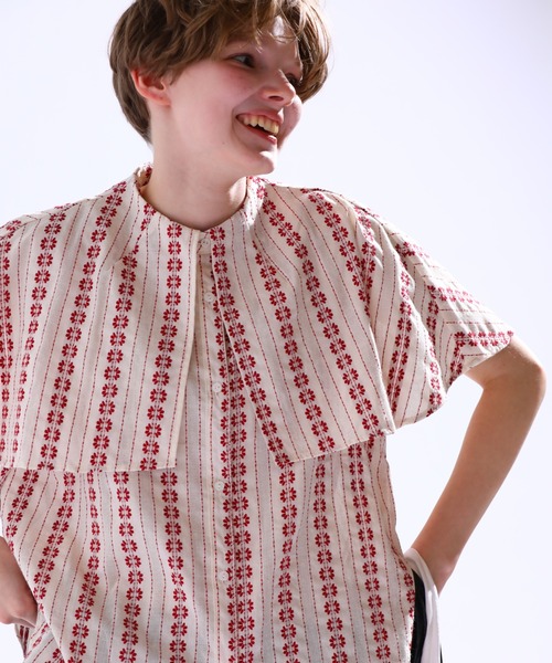 Kelen（ケレン）の「「KELEN / ケレン」FLAP DESIGN BLOUSE 