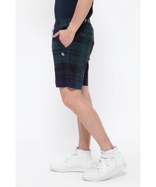 PEARLY GATES（パーリーゲイツ）の「【PEARLY GATES】チェック柄ジャガード ショートパンツ ＜ホワイトチェック／ブラックウォッチ＞（その他パンツ・メンズ・グリーン系その他2/ホワイト系その他・MEDIUM/LARGE/X-LARGE）」の8枚目の写真